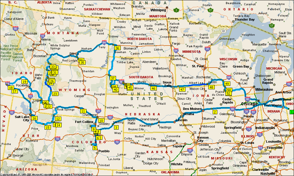 Worldcon 2008 Actual trip