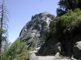 Looking up at Moro Rock